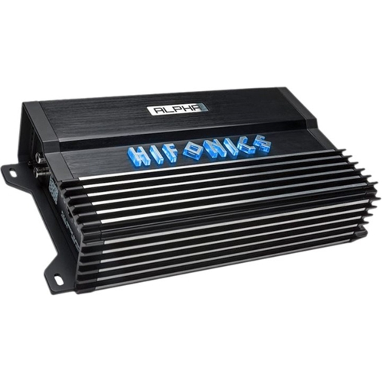 Hifonics - ALPHA 1200W Class D Digital Mono Amplifier with Variable Low-Pass Crossover - Black