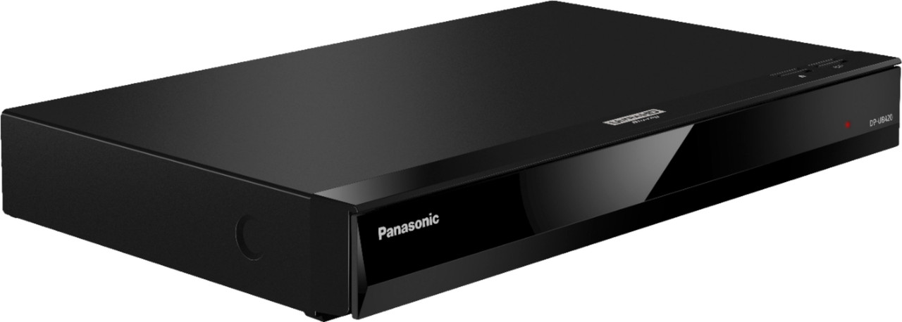 Panasonic - DP-UB420 - Streaming 4K Ultra HD Hi-Res Audio Wi-Fi Built-In Blu-Ray Player - Black