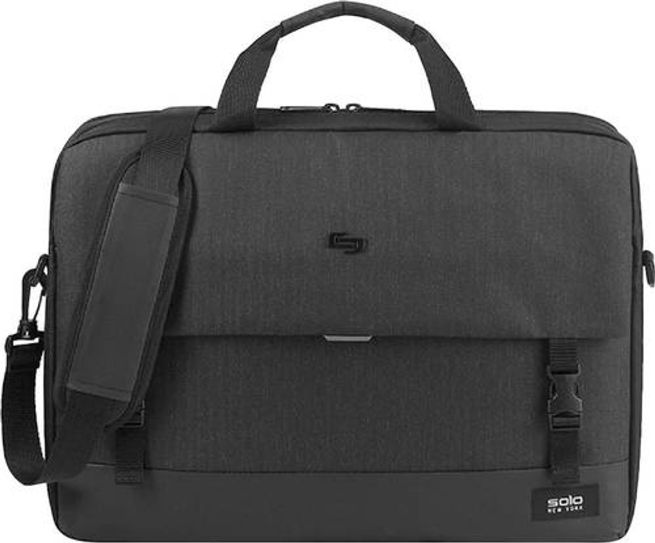 Solo New York - Notch Briefcase for 15.6" Laptop - Gray/Black