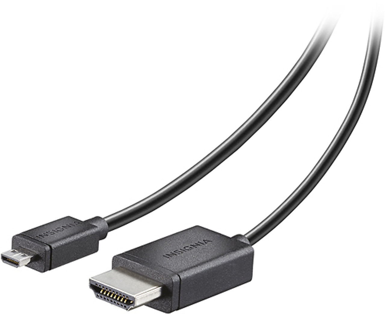 Insignia™ - 8' HDMI-to-Micro HDMI Cable - Black