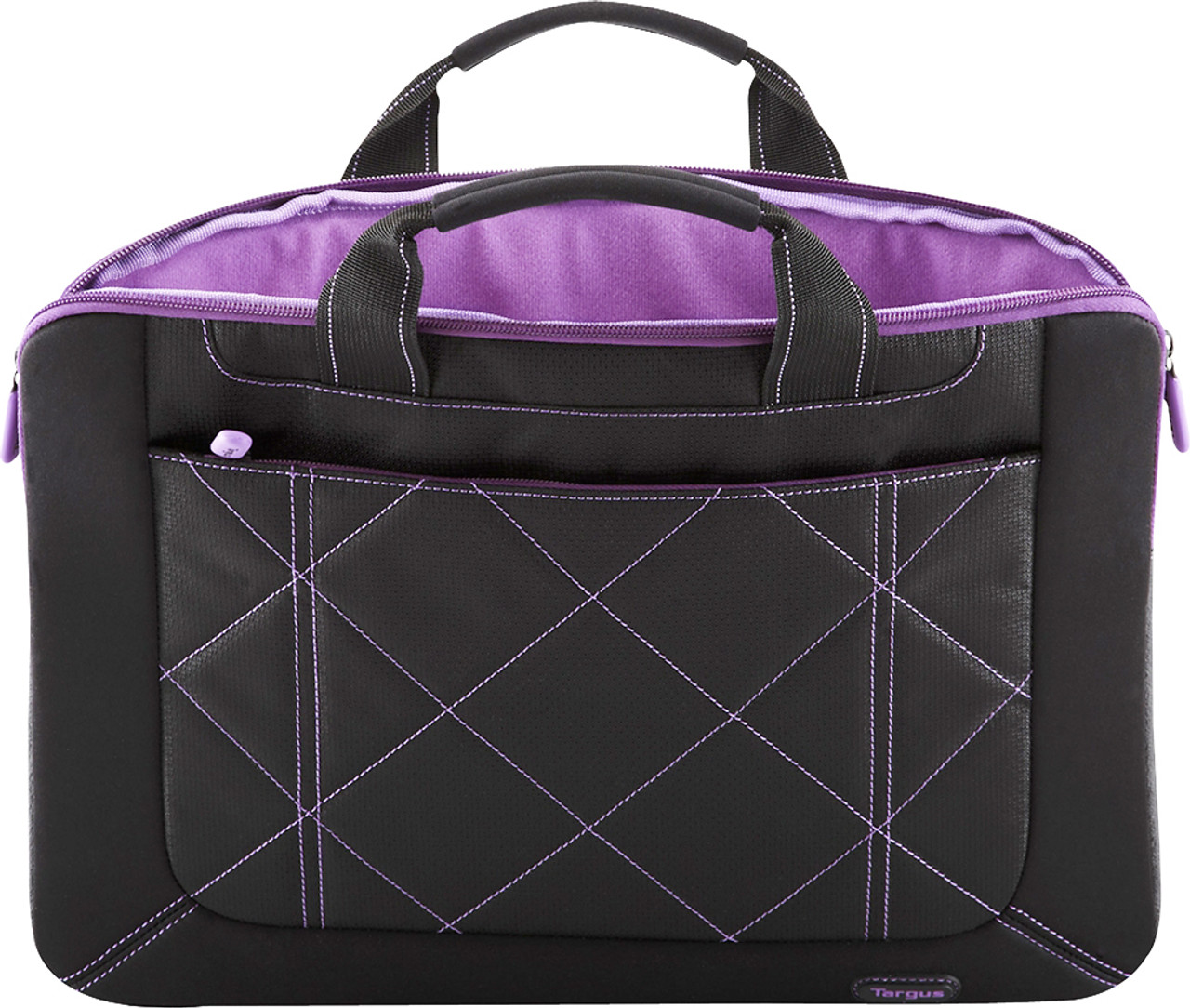 Targus - Pulse Laptop Sleeve - Black/Purple