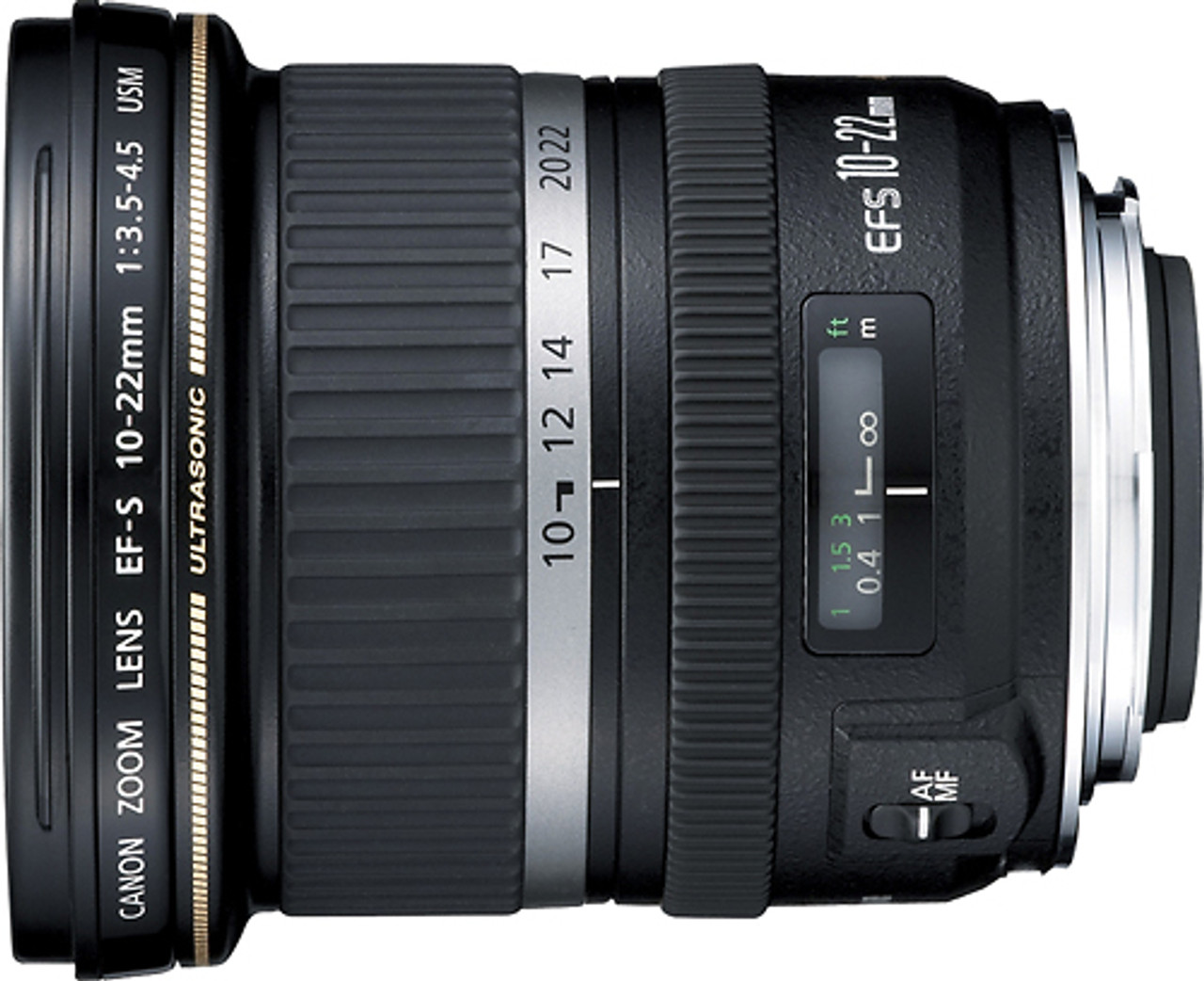 Canon - EF-S 10-22mm f/3.5-4.5 USM Ultra-Wide Zoom Lens - Black