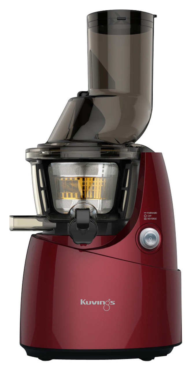 Kuvings - Wide-Mouth Slow Juicer - Pearl Red