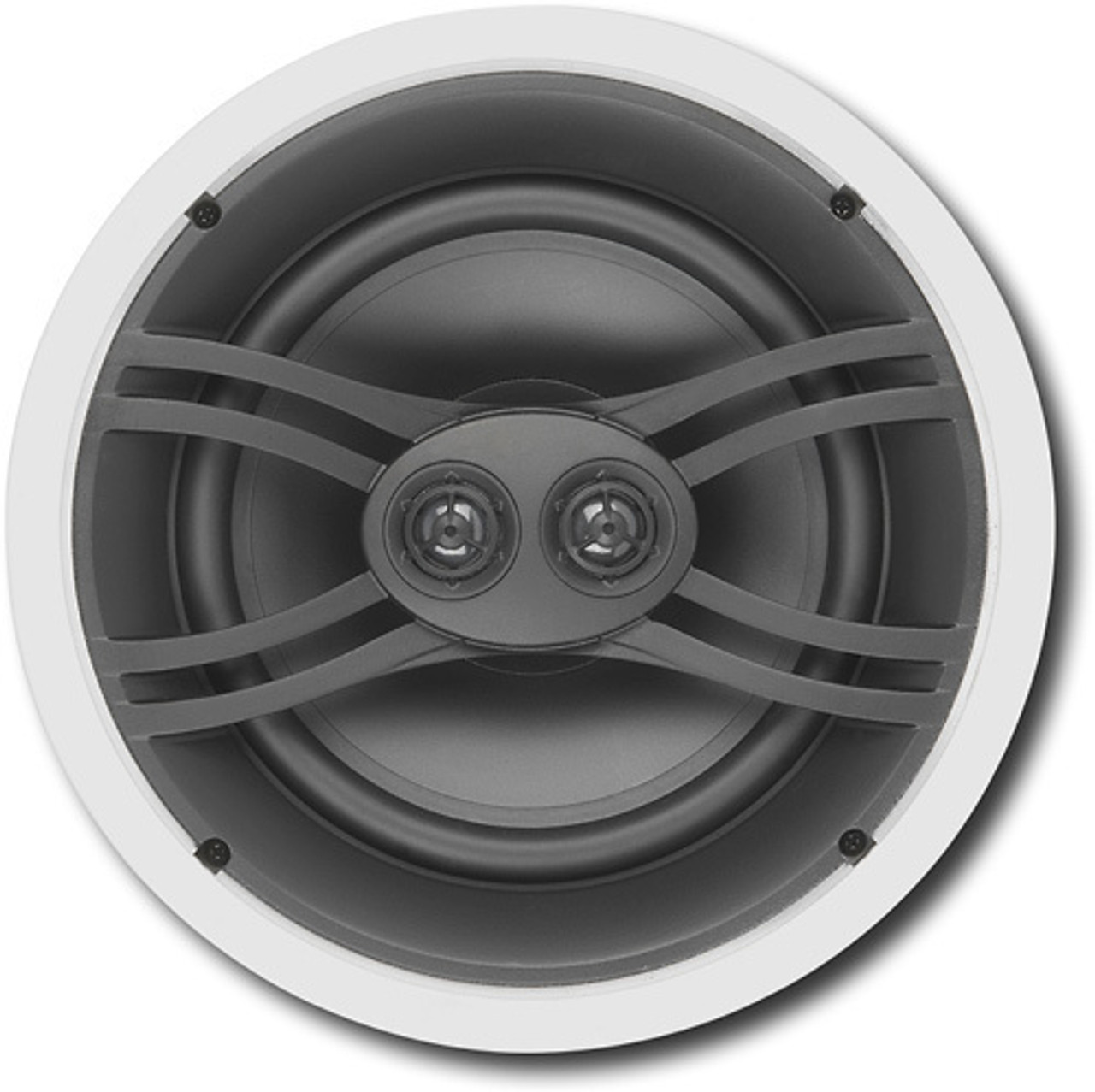 Yamaha - 8" 3-Way In-Ceiling Speakers (Pair) - White