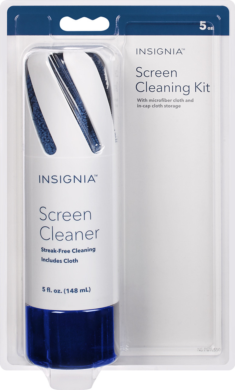 Insignia™ - 5-Oz. Screen Cleaning Solution - Blue