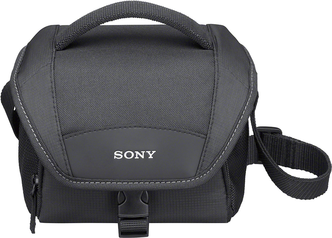 Sony - Sony LCS U11 Soft Camera Case - Black