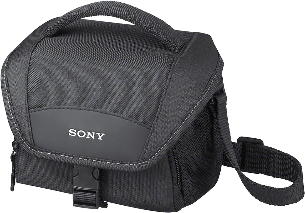 Sony - Sony LCS U11 Soft Camera Case - Black