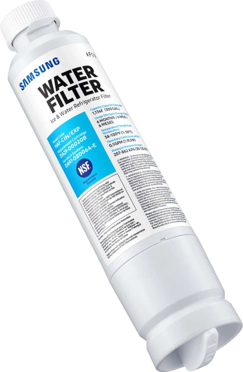 Samsung - Water Filter for Select Samsung Refrigerators - White