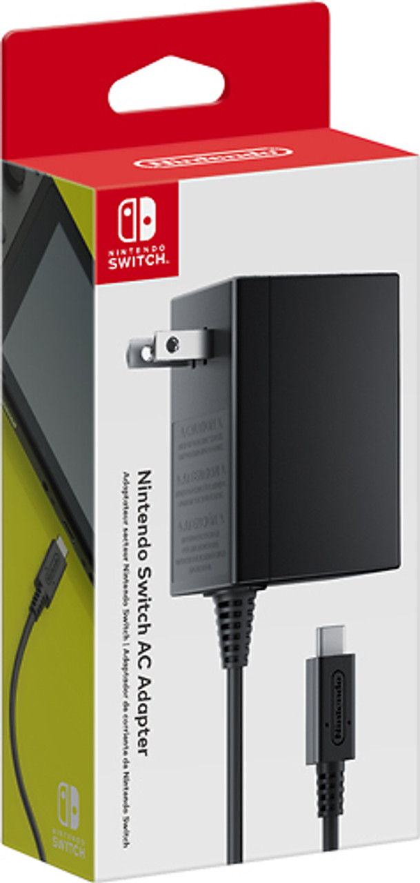 Nintendo - AC Adapter for Nintendo Switch - Black