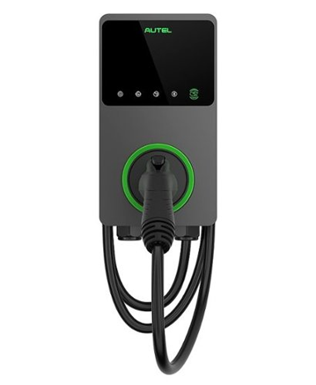 Autel - Residential EV Charger 50A In-Body Holster - Dark Gray