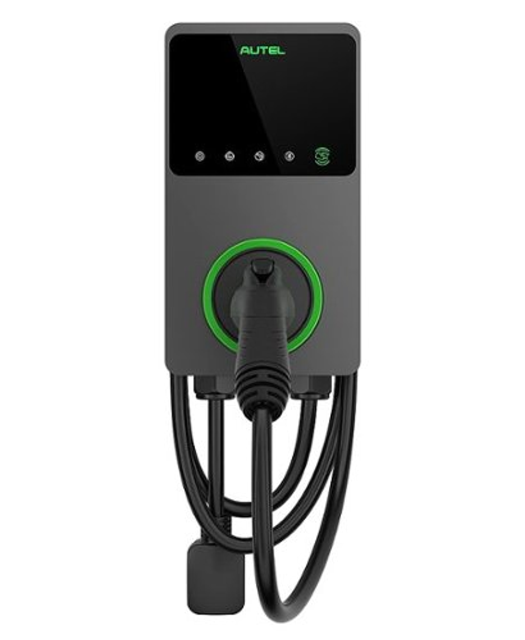 Autel - Residential EV Charger 40A In-Body Holster 6-50 - Dark Gray