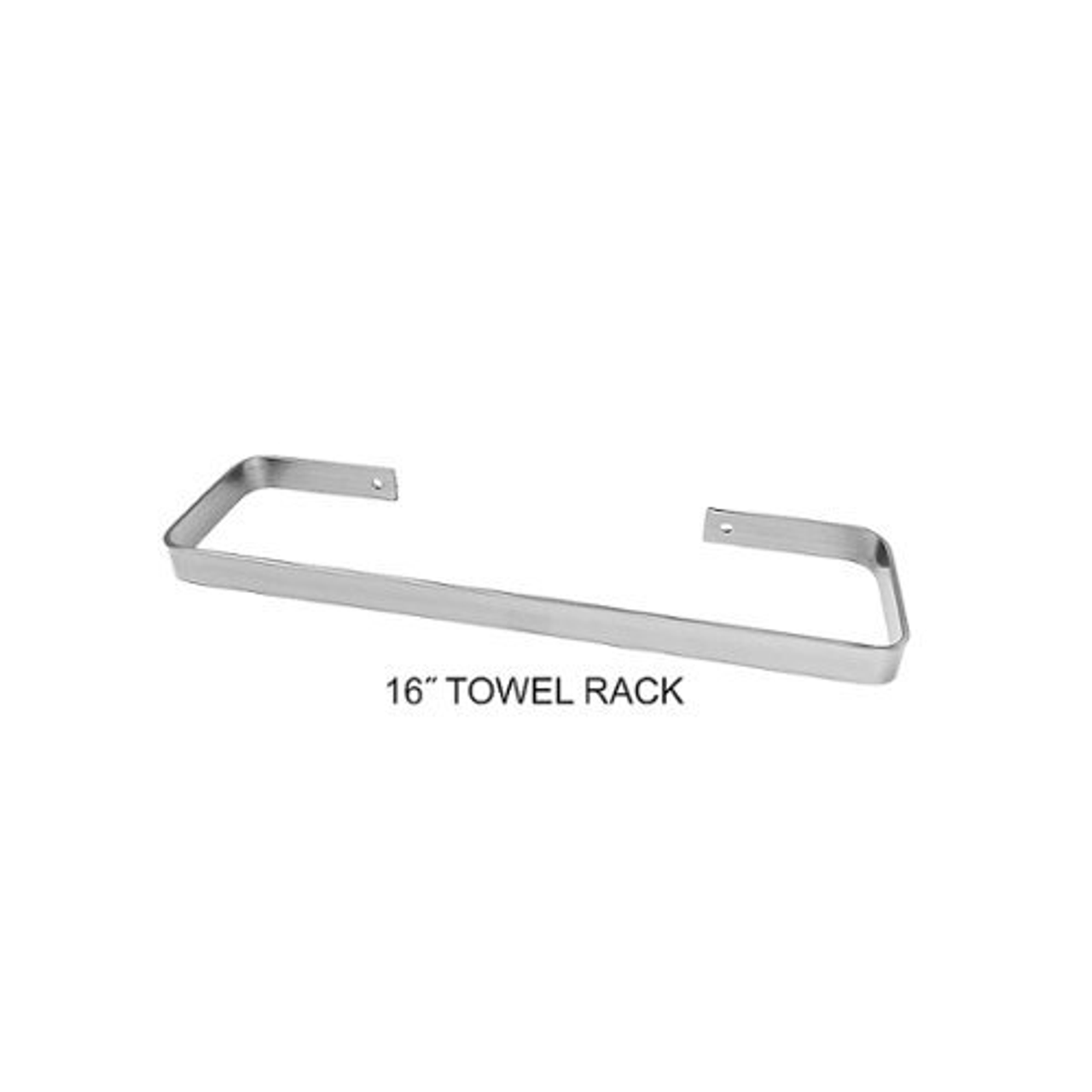 Heat Storm - 16" Fixture Mounted Towel Rack - Silver - Silver