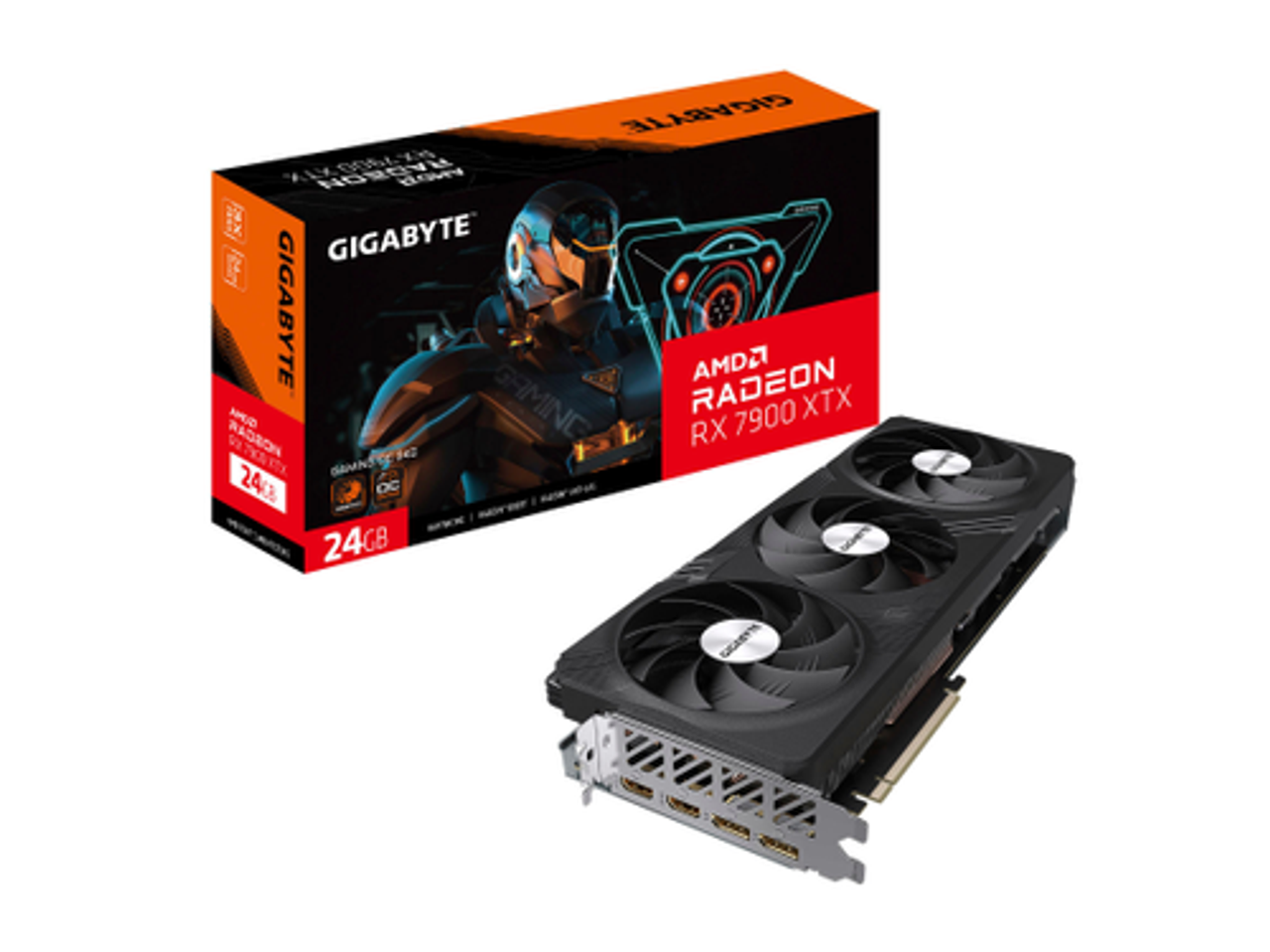 GIGABYTE - Radeon RX 7900XTX GAMING OC 24GB GDDR6 PCI Express 4.0 Graphics Card