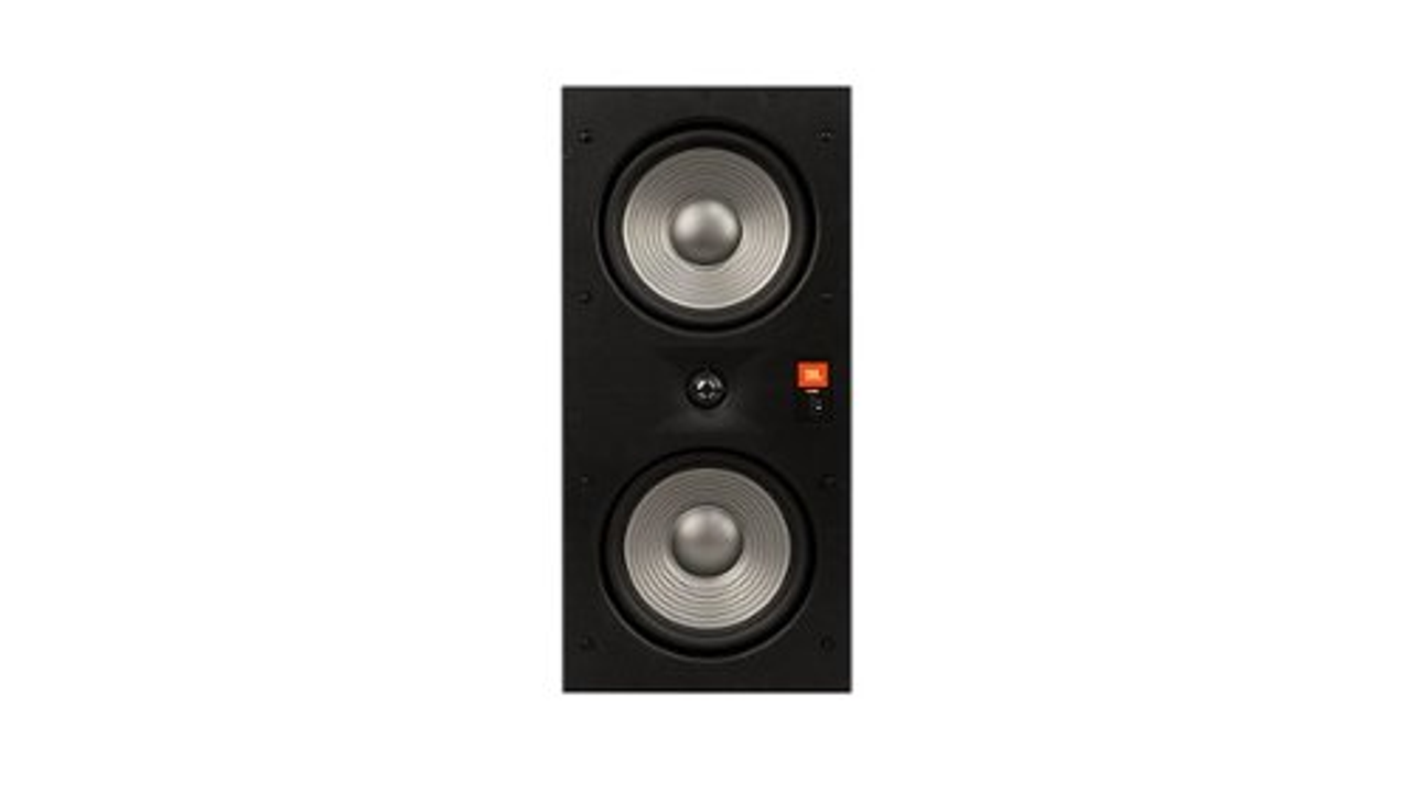 JBL Studio 2 dual 8" 2-way in-wall speaker - Black