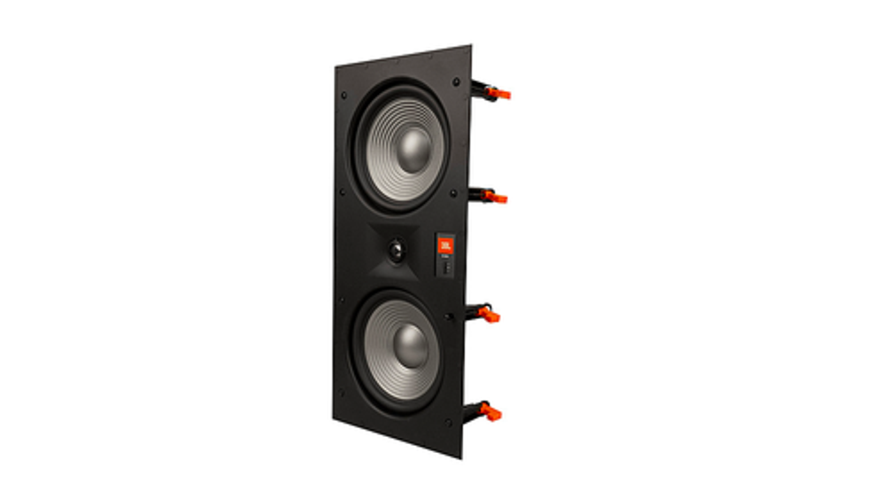 JBL Studio 2 dual 8" 2-way in-wall speaker - Black