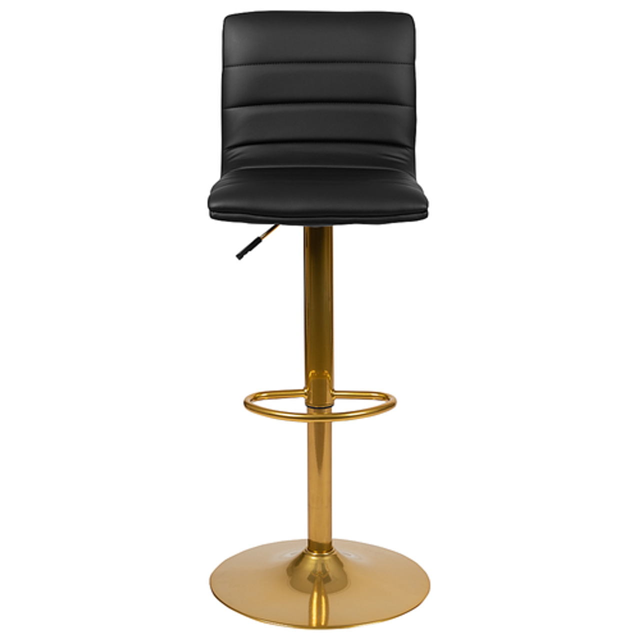 Flash Furniture - Vincent Contemporary Vinyl Barstool (set of 2) - Black