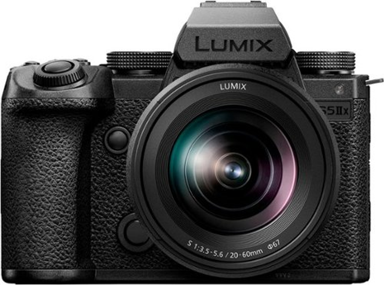 Panasonic - LUMIX S5IIX Full Frame Mirrorless Camera with Phase Hybrid AF with 20-60mm F3.5-5.6 Lens