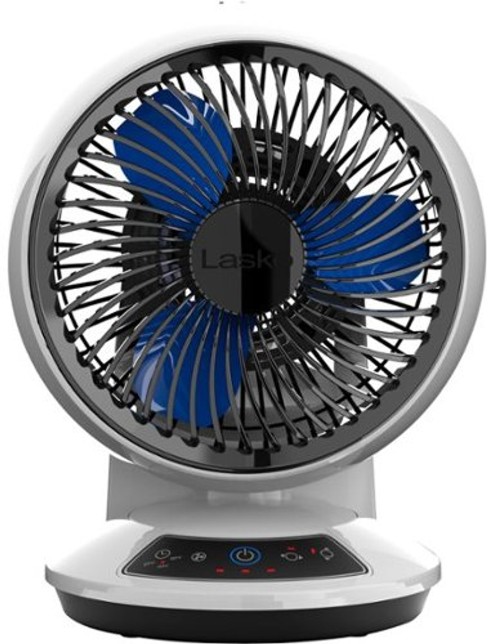 Lasko Whirlwind Orbital Motion Air Circulator Fan with Timer and Remote Control - White