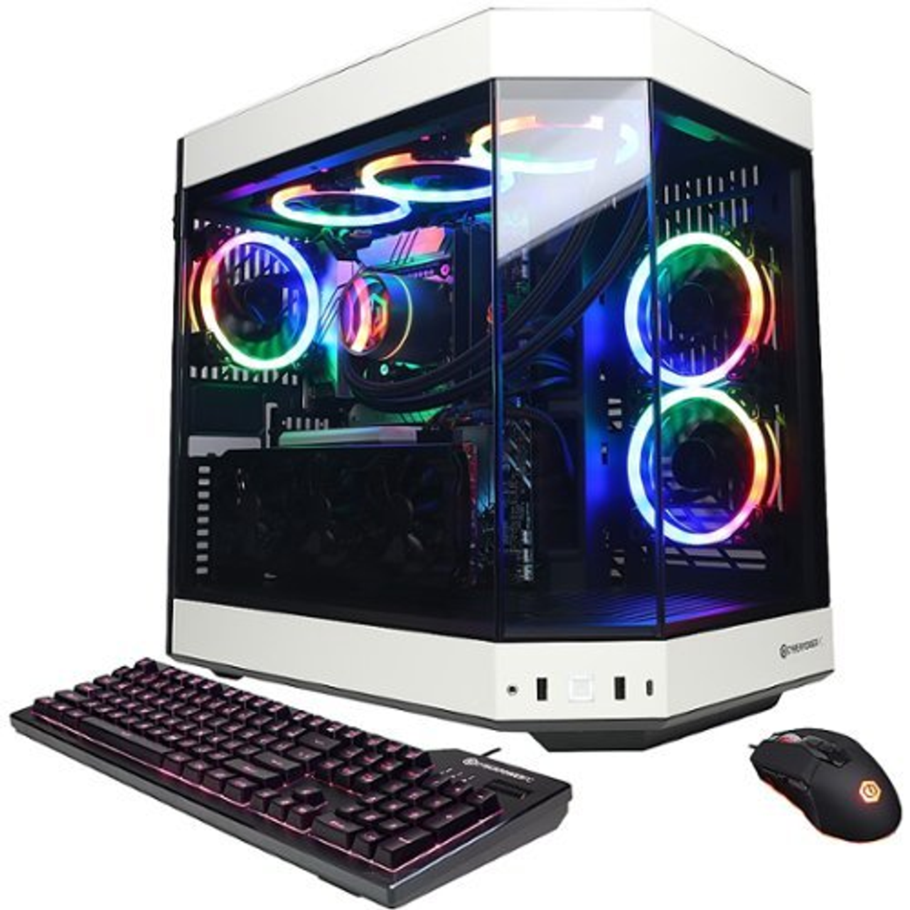 CyberPowerPC - Gamer Supreme Gaming Desktop - AMD Ryzen 9 7950X - 32GB Memory - AMD Radeon RX 7900 XTX - 2TB SSD - White