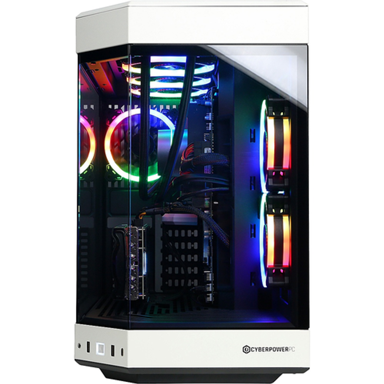 CyberPowerPC - Gamer Supreme Gaming Desktop - AMD Ryzen 9 7950X - 32GB Memory - AMD Radeon RX 7900 XTX - 2TB SSD - White
