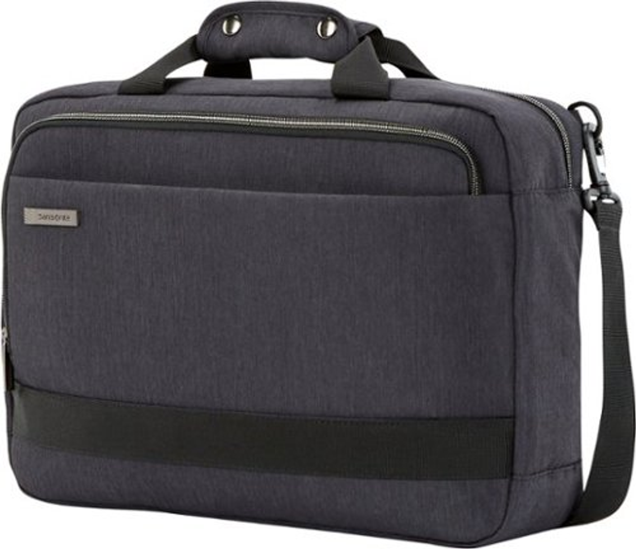 Samsonite - Modern Utility Convertible Briefcase for 15.6" Laptop - Charcoal Heather