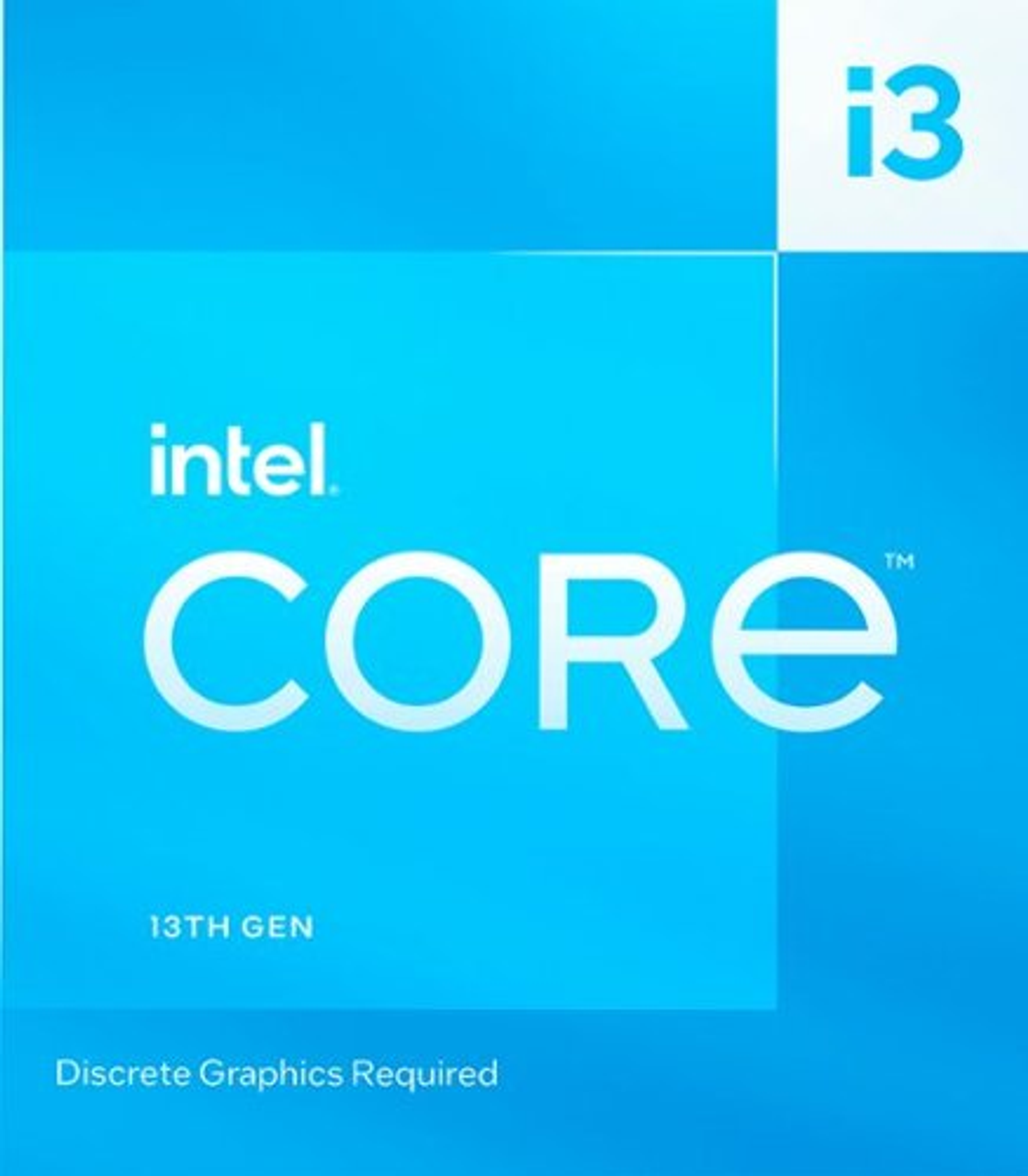 Intel - Core i3-13100F 13th Gen 4-Core 12MB Cache, 3.4 to 4.5 GHz Desktop Processor