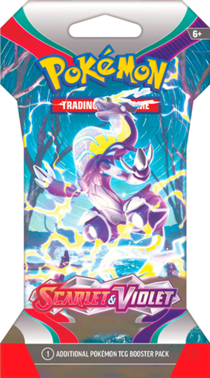 Pokémon - TCG: Scarlet & Violet Sleeved Boosters - Styles May Vary