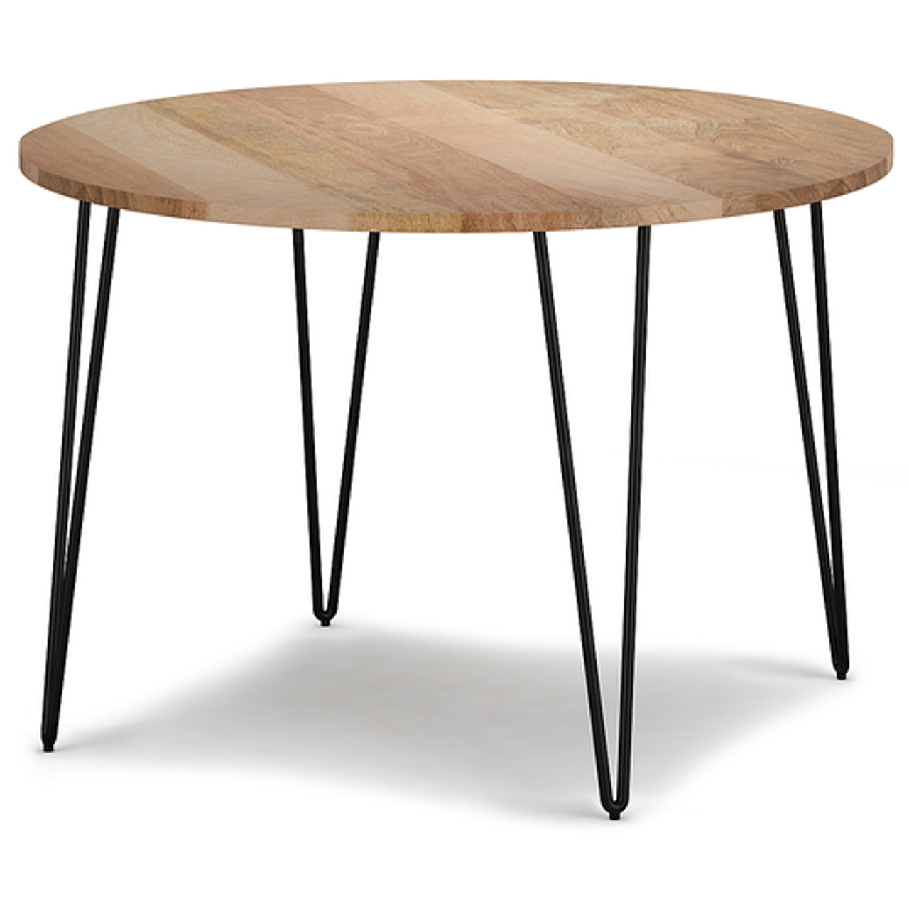 Simpli Home - Hunter 45 Inch Round Dining Table - Natural