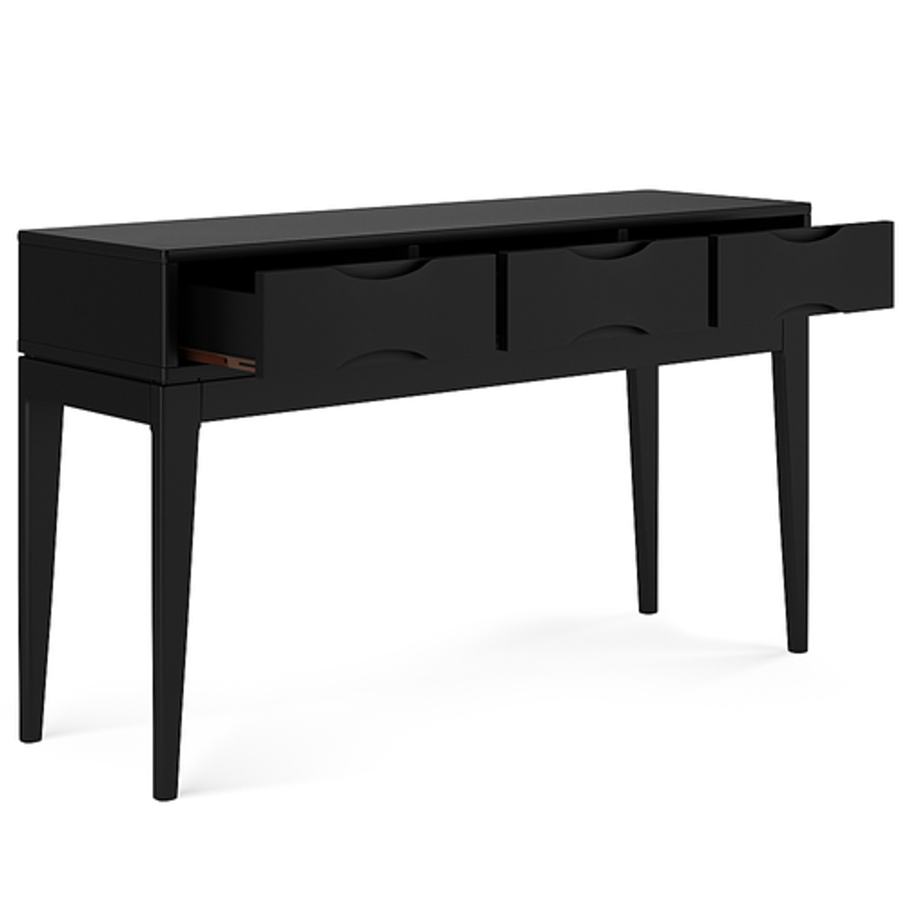 Simpli Home - Harper Console Sofa Table - Black