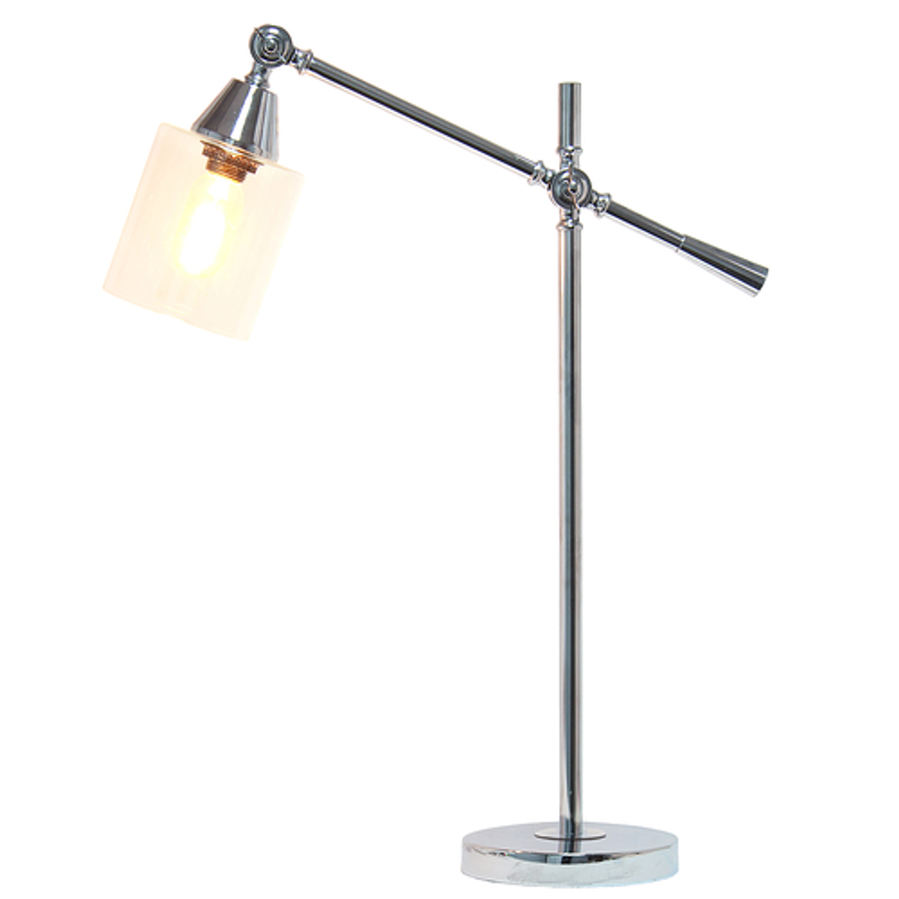 Lalia Home Vertically Adjustable Desk Lamp - Chrome