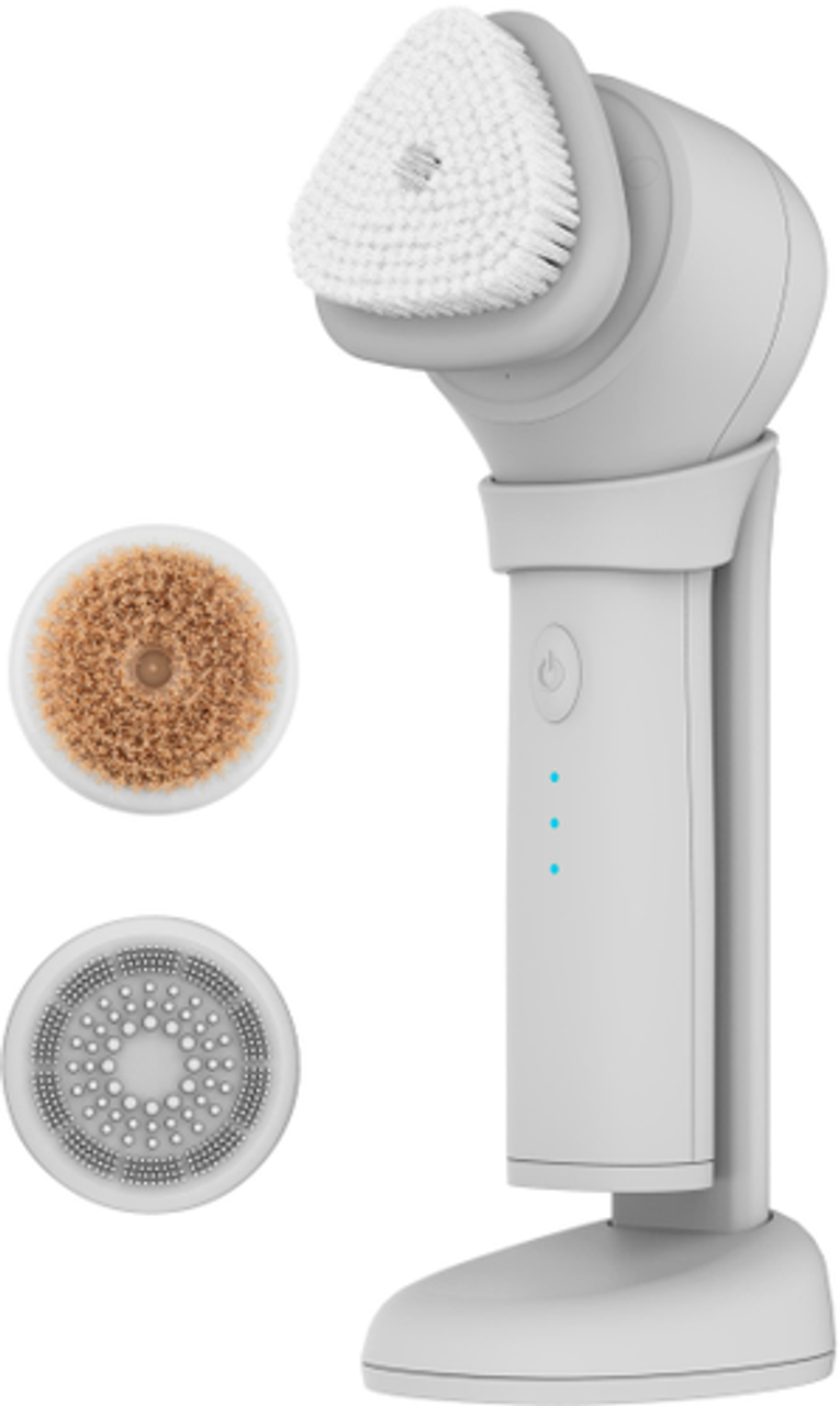 Conair - Daily Glow Kit Sonic Trio Facial Brush - White