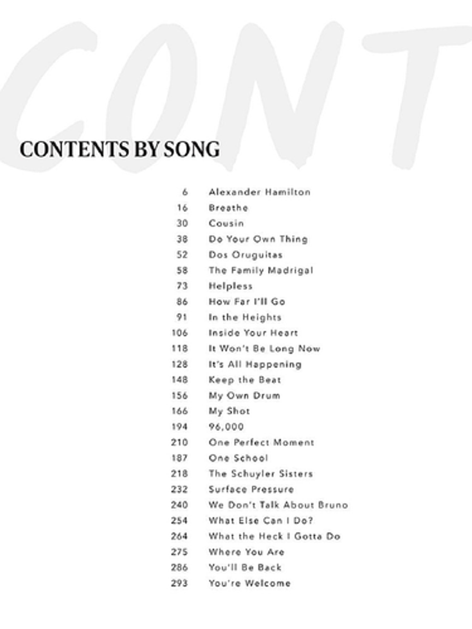Hal Leonard - The Lin-Manuel Miranda Collection Songbook