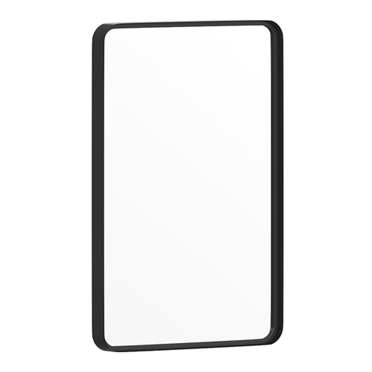 Flash Furniture - Janinne 20" x 30" Wall Mounted Mirror - Black