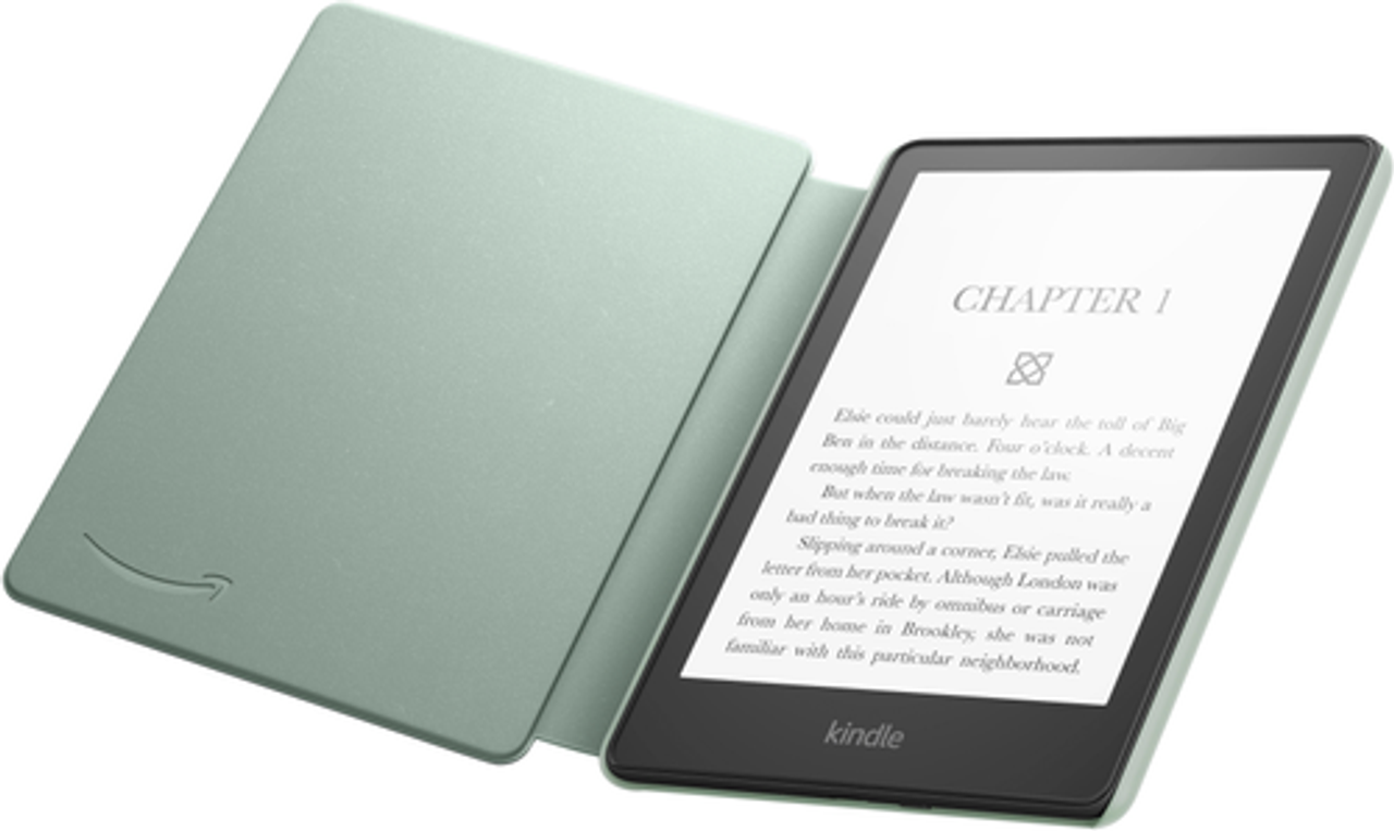 Amazon - Kindle Paperwhite Leather Case - Agave Green