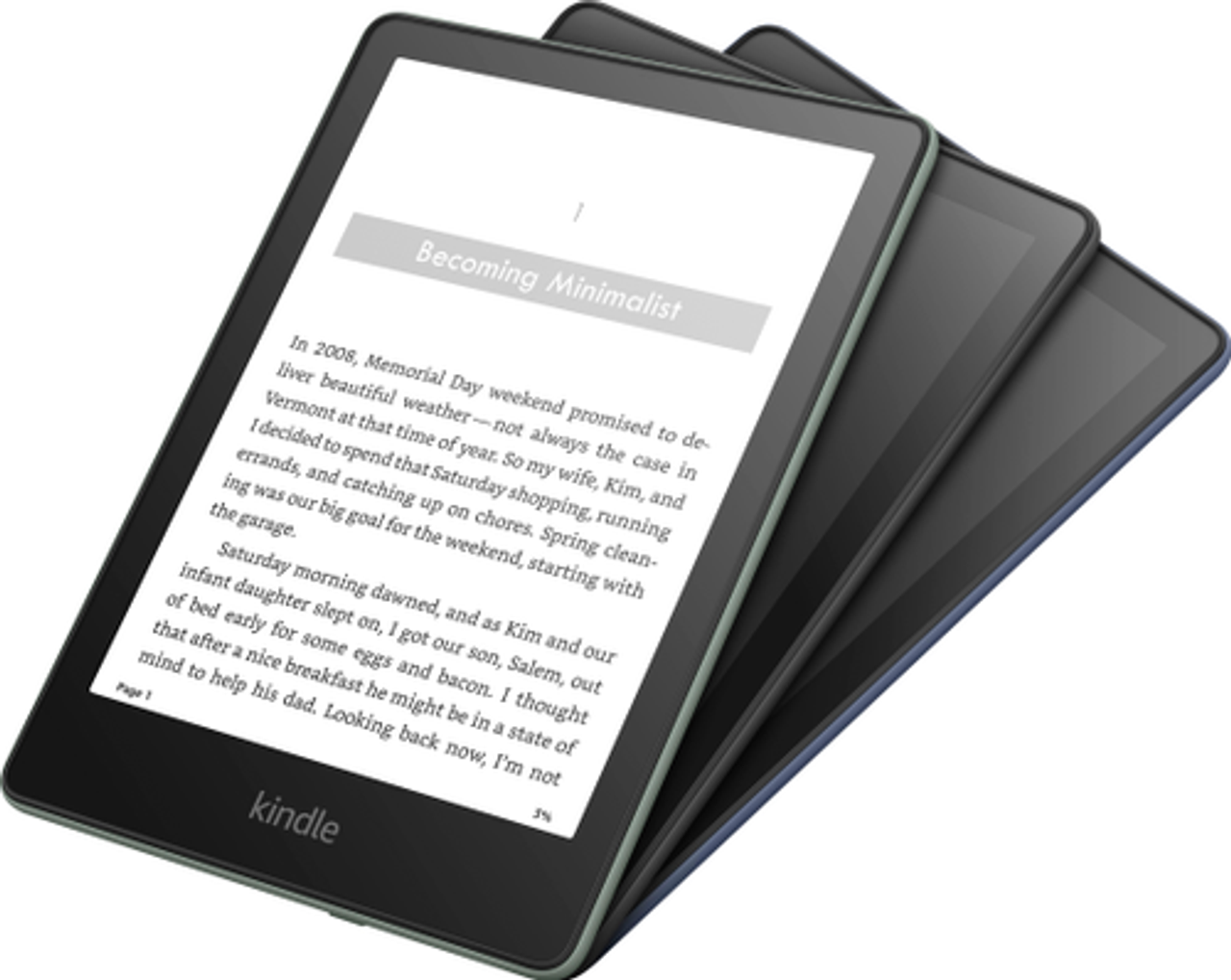 Amazon - Kindle Paperwhite Signature Edition - 2023 - Agave Green