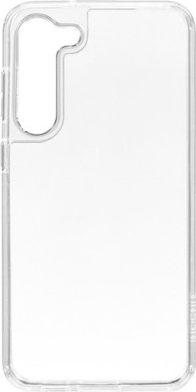 Insignia™ - Clear Hard-Shell Case for Samsung Galaxy S23+ - Clear