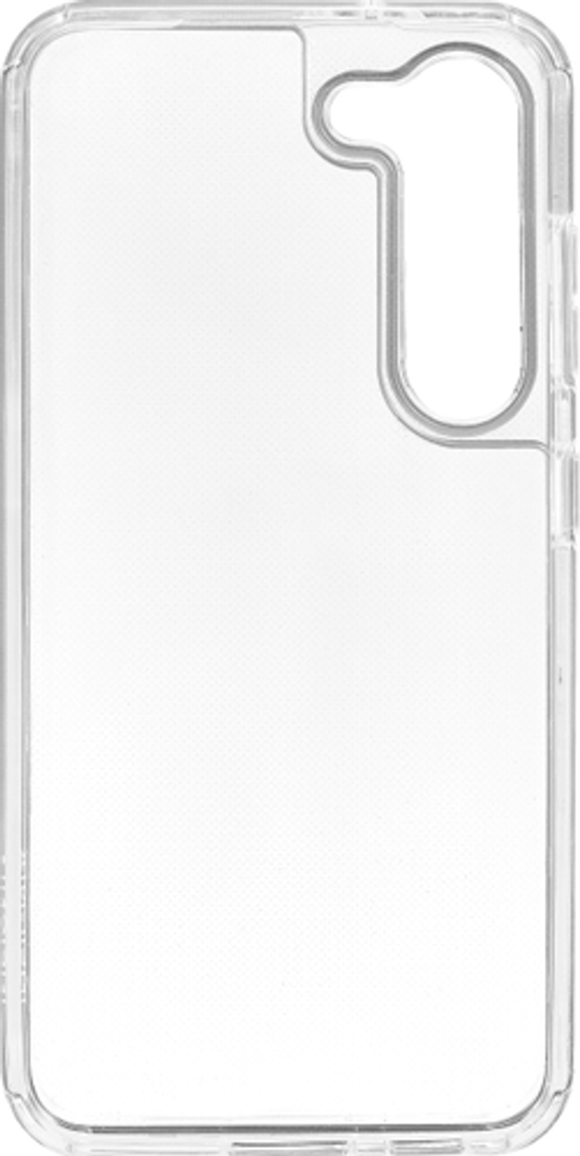 Insignia™ - Clear Hard-Shell Case for Samsung Galaxy S23 - Clear