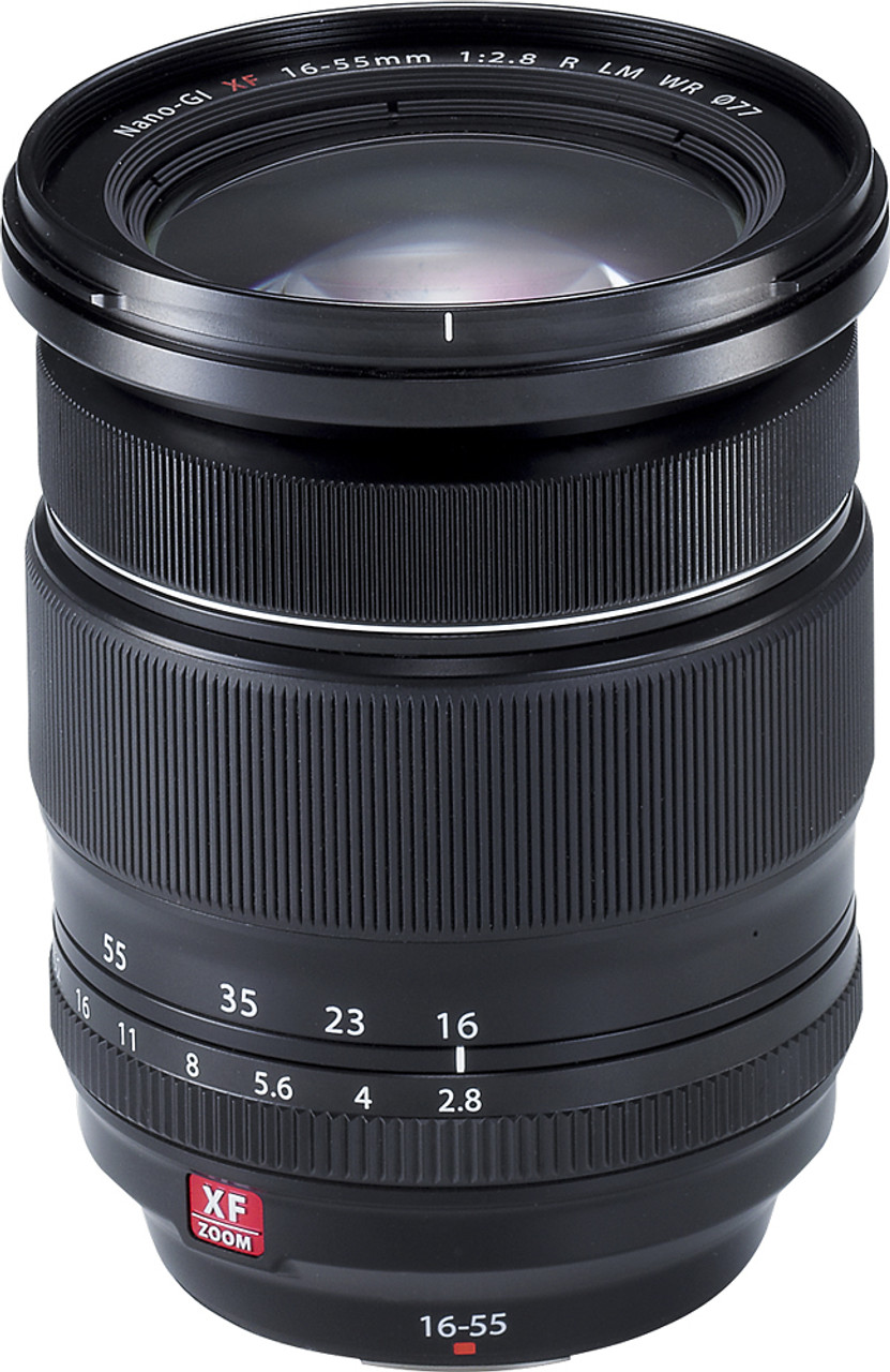 Fujifilm - XF 16-55mm R LM WR Standard Zoom Lens for Fujifilm X-Mount Cameras - Black