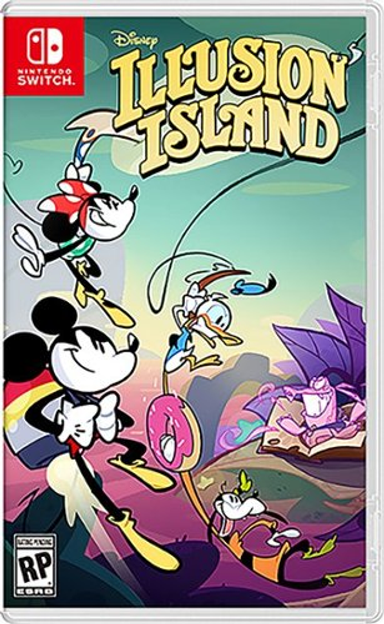 Disney Illusion Island - Nintendo Switch, Nintendo Switch (OLED Model), Nintendo Switch Lite