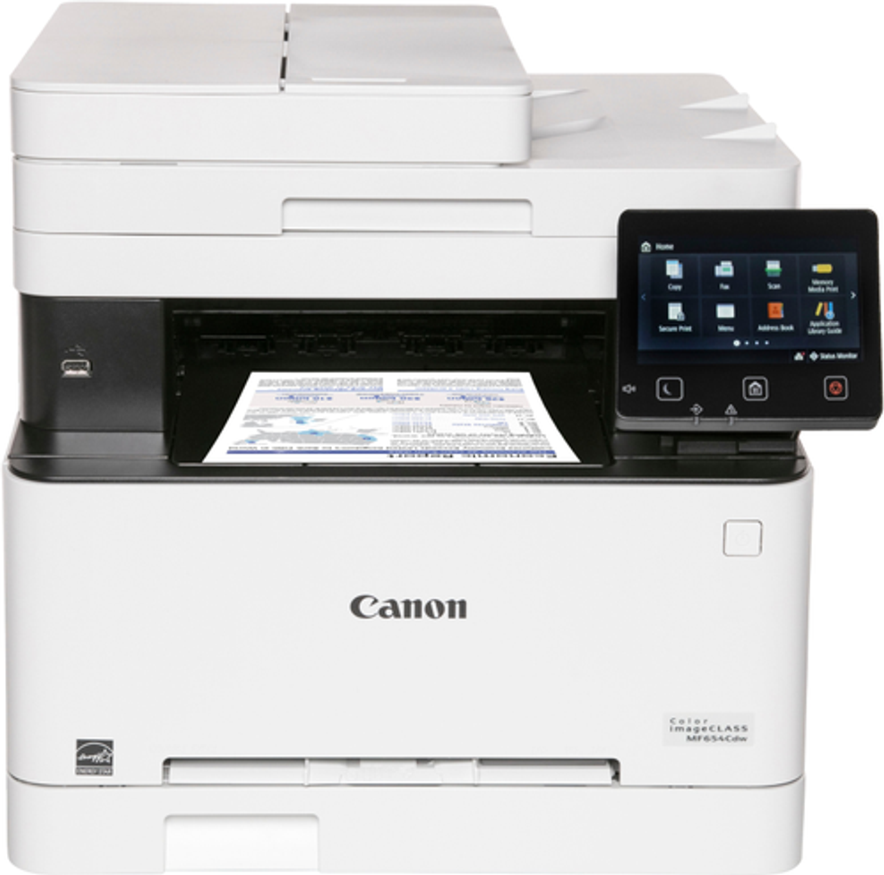 Canon - imageCLASS MF654Cdw Wireless Color All-In-One Laser Printer - White