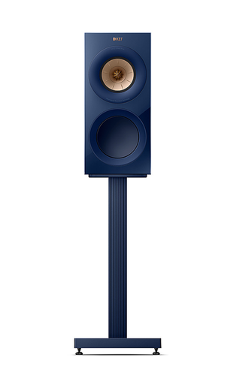 KEF - R3 Meta Bookshelf Loudspeaker Indigo Gloss( Pair) - Indigo