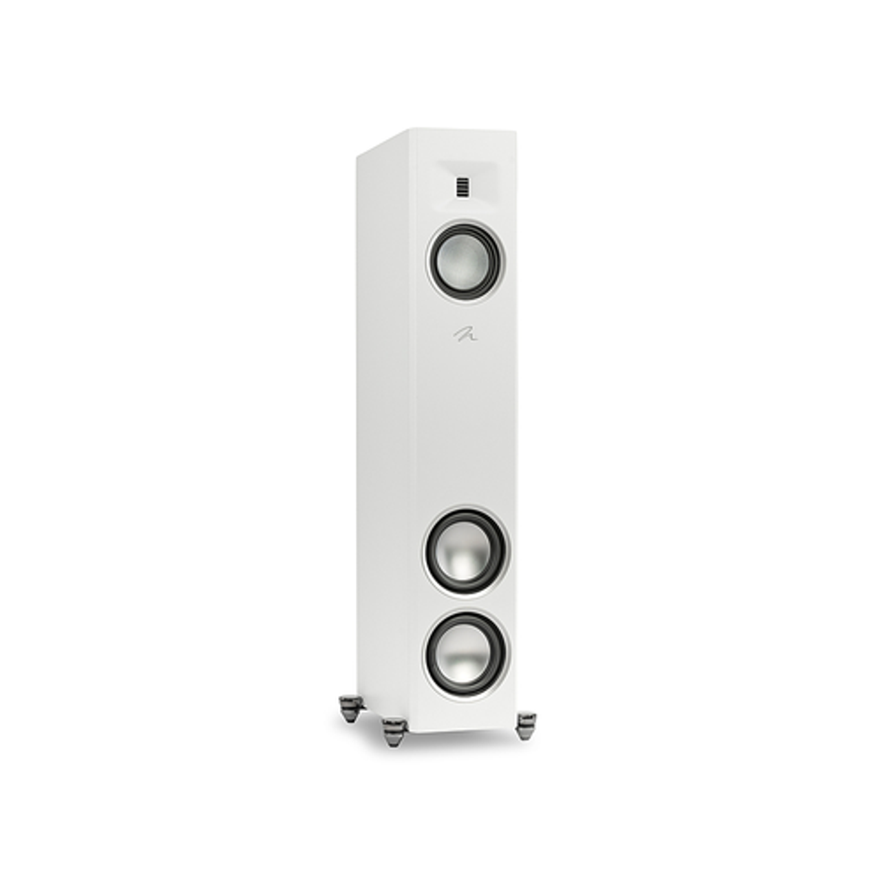 MartinLogan - Motion Series 3-Way Tower Speaker, Gen2 Folded Motion Tweeter, 5.5” Midrange, Dual 6.5” Bass Drivers (Each) - Satin White