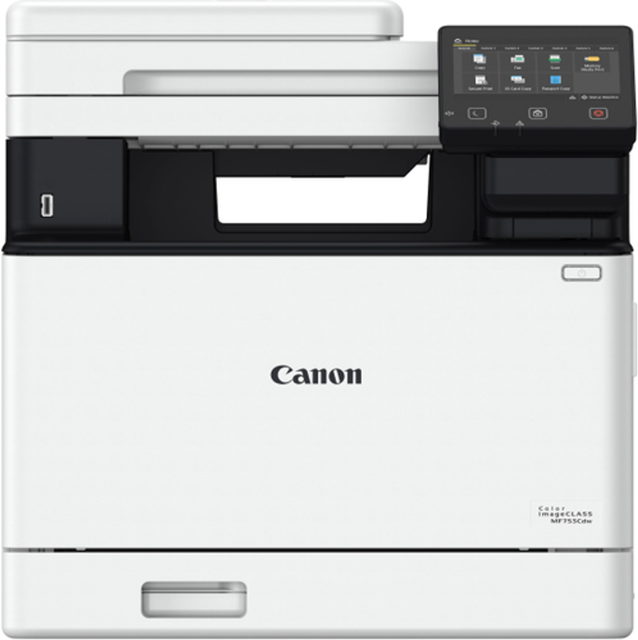 Canon - imageCLASS MF753Cdw Wireless Color All-In-One Laser Printer with Fax - White