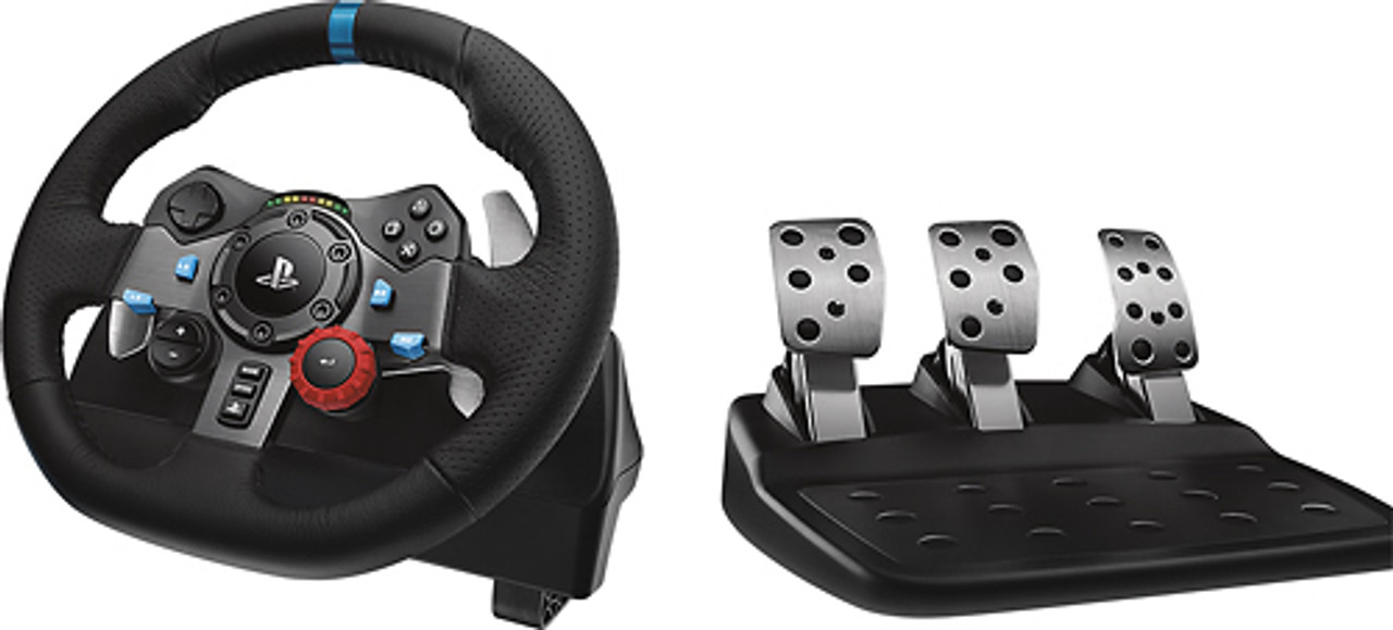 Logitech - G29 Driving Force Racing Wheel for PlayStation 3 and PlayStation 4 - Black