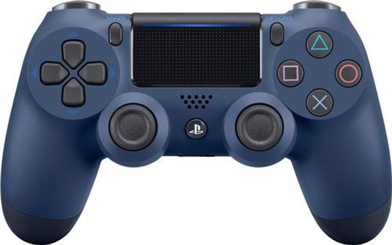 Sony - DualShock 4 Wireless Controller for Sony PlayStation 4 - Midnight Blue