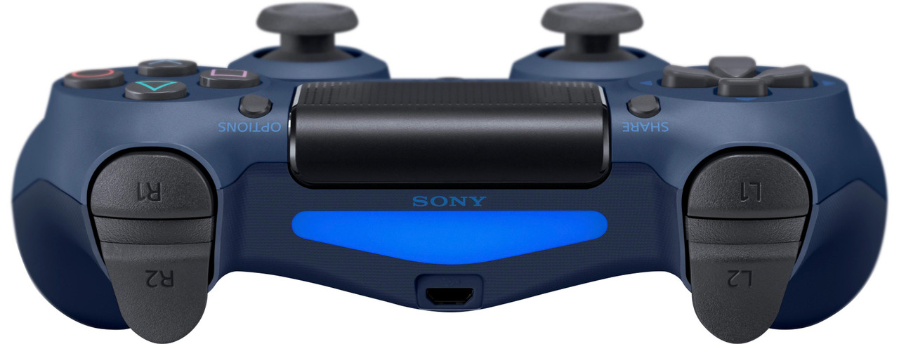 Sony - DualShock 4 Wireless Controller for Sony PlayStation 4 - Midnight Blue