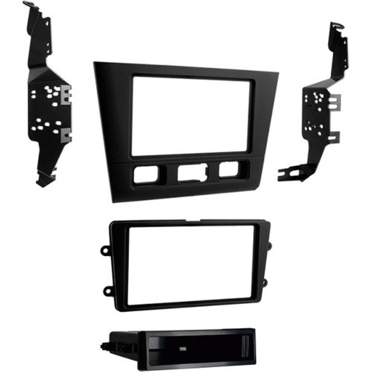 Metra - Vehicle Mount for Radio - Matte Black