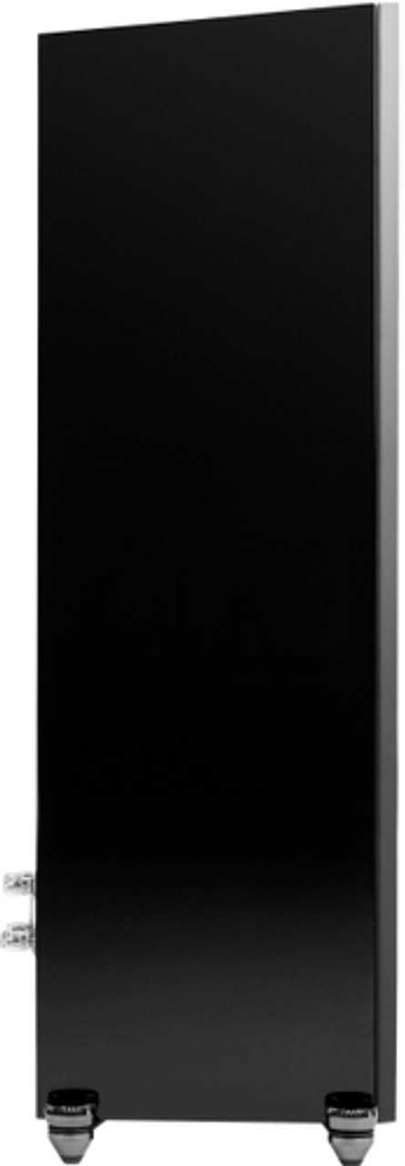 MartinLogan - Motion Series 3-Way Tower Speaker, Gen2 Folded Motion Tweeter, 5.5” Midrange, Dual 5.5” Bass Drivers (Each) - Gloss Black