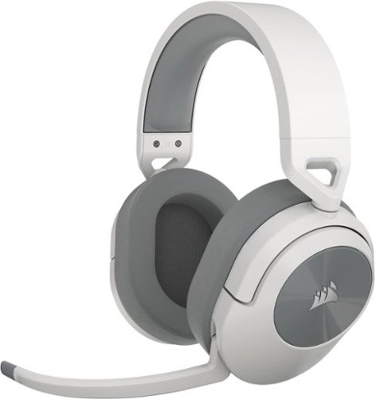 CORSAIR - HS55 Surround Wireless Dolby Audio 7.1 Gaming Headset for PC, PS5, with - White