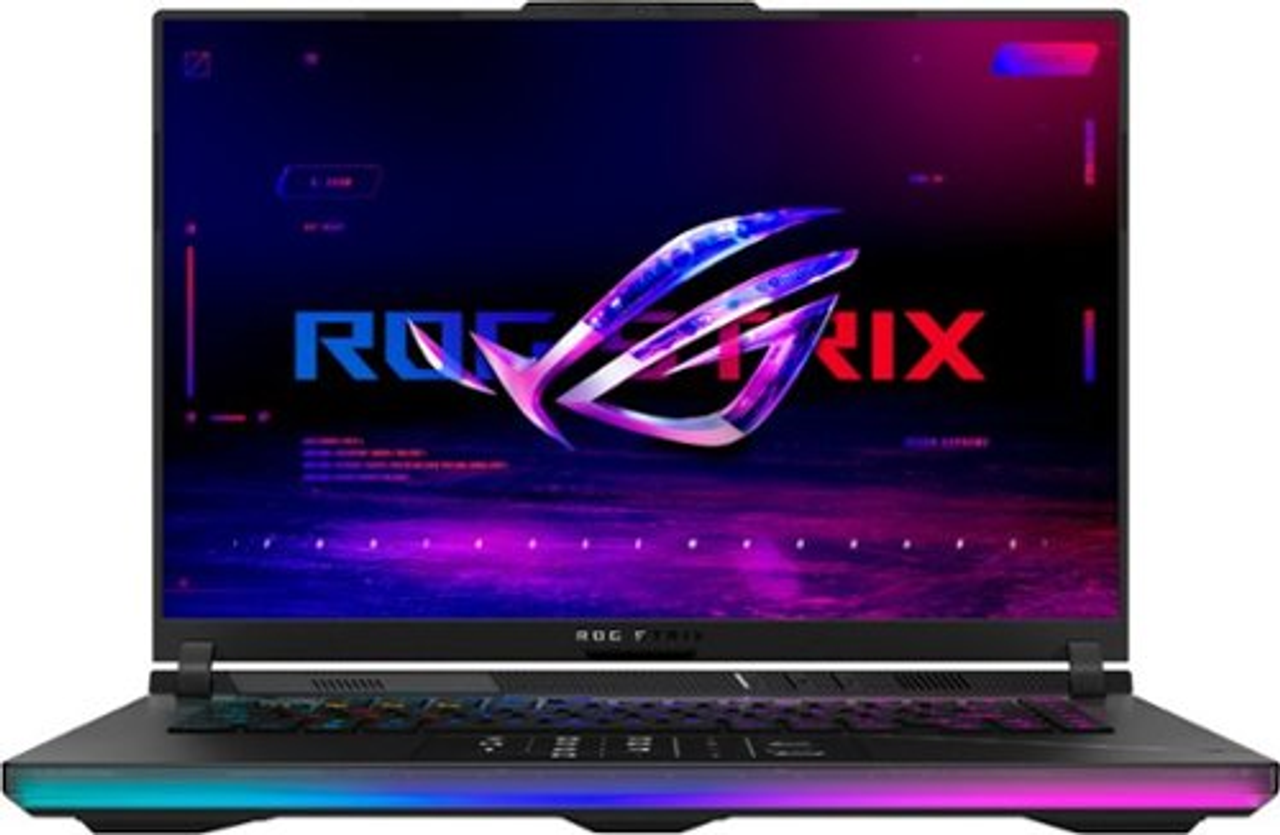 ASUS - ROG Zephyrus 16" QHD 240Hz Gaming Laptop-Intel Core i9-16GB DDR5 Memory-NVIDIA GeForce RTX 4070-1TB PCIe 4.0 SSD - Off Black